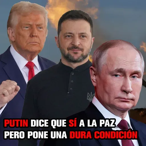 PUTIN podría aceptar un ALTO AL FUEGO pero quiere que se DETENGA la ayuda a UCRANIA.