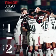 Vitória 1 x 2 Flamengo