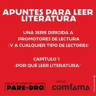 Apuntes para leer literatura: 1. ¿Por qué leer literatura ?
