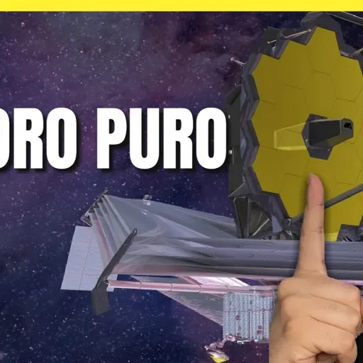 El telescopio James Webb cubierto de oro y otras curiosidades que no sabias