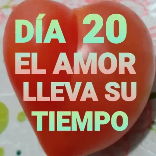 DÍA 20 EL AMOR LLEVA SU TIEMPO (Kendrick) (Aportes Anguie Cardozo G.)