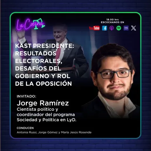 La Cocina | Kast presidente: resultados electorales, desafíos del gobierno y rol de la oposición