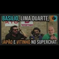 Basilio, lima duarte e japão e vitinho no SUPERCHAT - Cortes do Caixa Preta