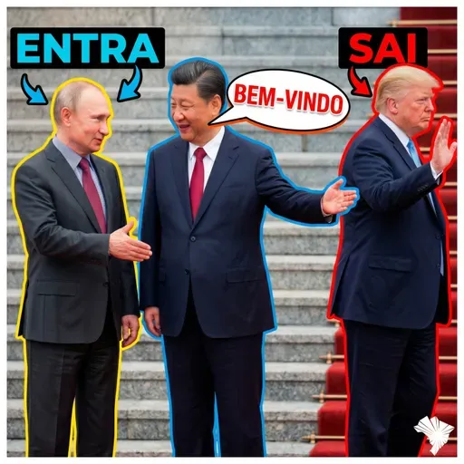 A China recebeu Trump e Putin na mesma semana — e saiu ganhando dos dois