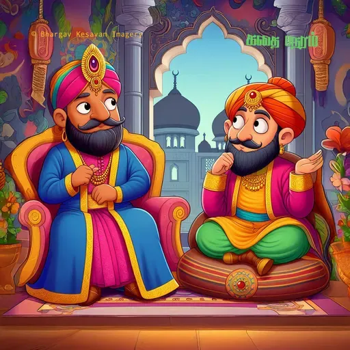 30 Mins Non-Stop Akbar Birbal Stories! 5 Witty Tales in Tamil Compilation