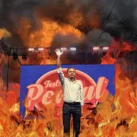 A "falta de noção" de uma festa nos fogos