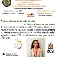 Nuevas dianas terapéuticas para el cáncer de mama avanzado