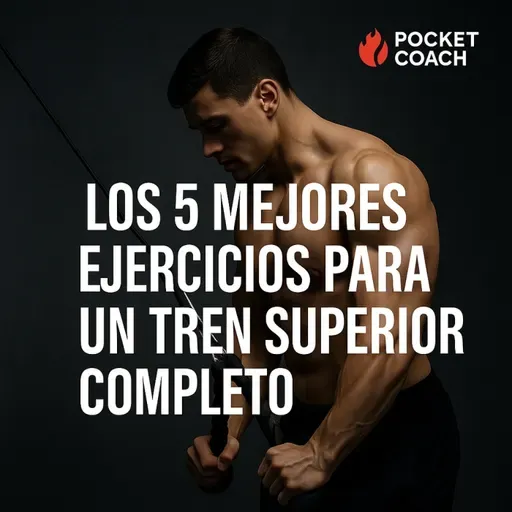 Los 5 ejercicios definitivos para un tren superior completo, fuerte y atlético