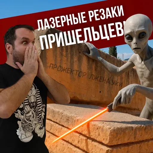 Следы лазера пришельцев? Соколов смотрит Крамолу про Баальбек. Часть-2 | Прожектор лженауки