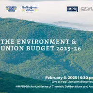 The Environment and Union Budget 2025-26 Panel Discussion IMPRI #WebPolicyTalk HQ
