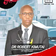 DR Robert Kimutai - Paediatric Haematologist Oncologist on #TheFuse984