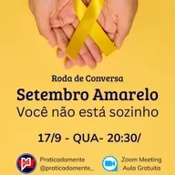 Setembro Amarelo em uma Roda Conversa