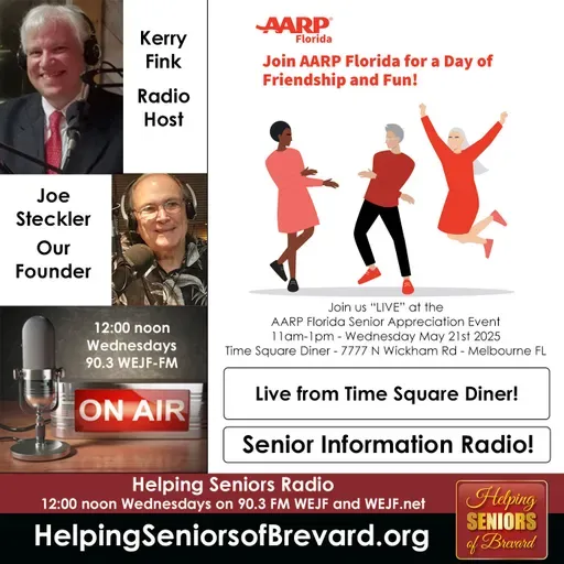 On Location: AARP Senior Appreciation Day | Helping Seniors Radio Podcast