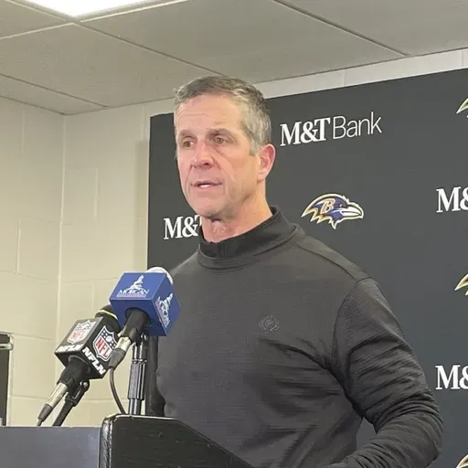 John Harbaugh reacts to heartbreaking loss and frustrating end to 2025 season