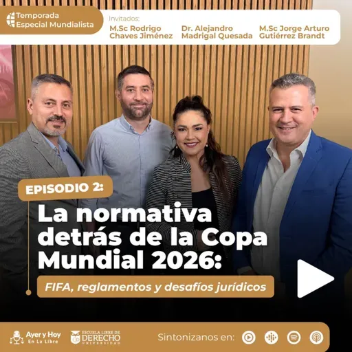 La normativa detrás de la Copa Mundial 2026: FIFA, reglamentos y desafíos jurídicos ⚽ Temporada Especial Mundialista | Episodio 2