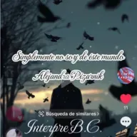 Simplemente no soy dé este mundo