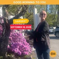 Be curious today!: Thursday, September 18, 2025