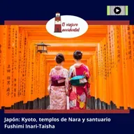 Japón: Kyoto, templos de Nara y santuario Fushimi Inari-Taisha