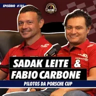“CHEGUEI NA FÓRMULA 1 E…” Sadak Leite e Fabio Carbone no 0 a 100, o podcast do Acelerados!
