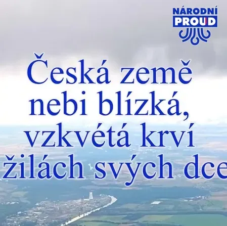 Píseň „Česká země nebi blízká“