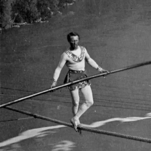 La vida en la cuerda floja de El Gran Blondin