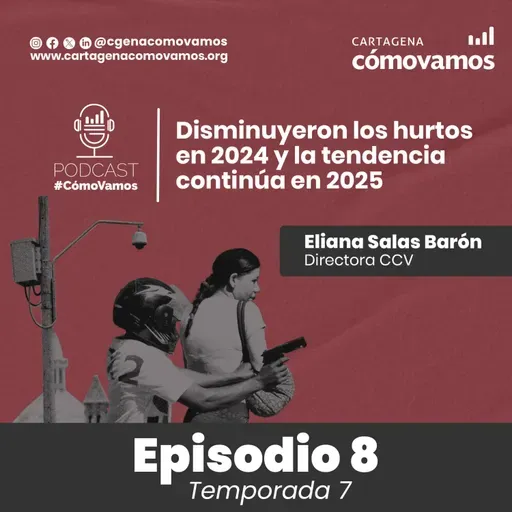 Disminuyen los hurtos en 2024 y la tendencia continúa en 2025