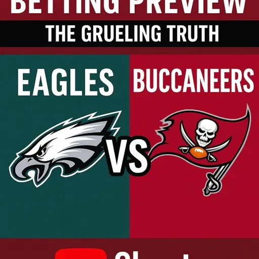 NFL Week 4 Betting Preview: Eagles vs Buccaneers #eagles #buccaneers #nfl #shorts