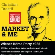 Wiener Börse Party #985: ATX bei schwachem Volumen fester und wie mir Raiffeisen Research bei Kapsch TrafficCom dazwischengefunkt hat
