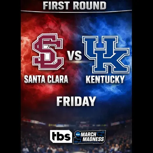 NCAA First Round Kentucky vs Santa Clara: Preview and Prediction