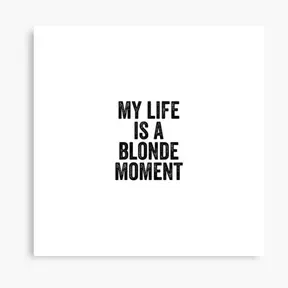 blonder moments