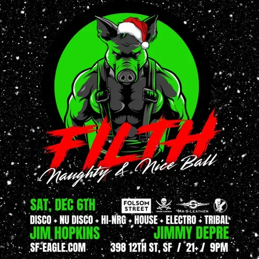 DJs Jimmy DePre + Jim Hopkins - Live At Filth (SF Eagle) - 12-6-25
