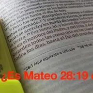 03 - 21 ¿ Es Mateo 28:19 espurio?