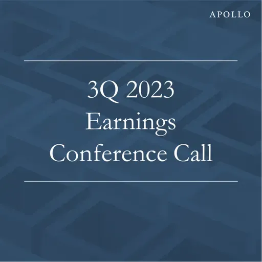 3Q’23 Apollo Global Management, Inc. Earnings Conference Call