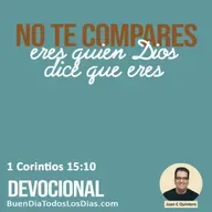 Eres especial no te compares