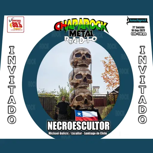 Programa 071 | 'El arte de los huesos humanos': Conversando con Necroescultor, que se inspira con la muerte desde Chile.