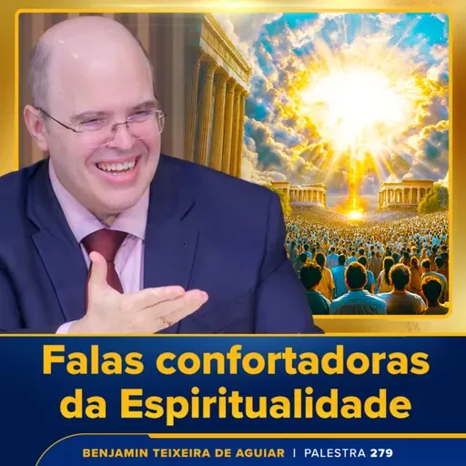 Palestra 279 - Falas confortadoras da Espiritualidade com gente da plateia, ao vivo, diante de centenas de pessoas