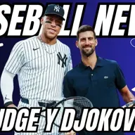¡SORPRESA en Yankee Stadium! Aaron Judge y Novak Djokovic cara a cara 👀⚾🎾