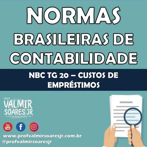 NORMAS EM AUDIO - NBC TG 20: CUSTOS DE EMPRÉSTIMOS