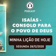 MINHA LIÇÃO DE HOJE - SEGUNDA 28/12/2020