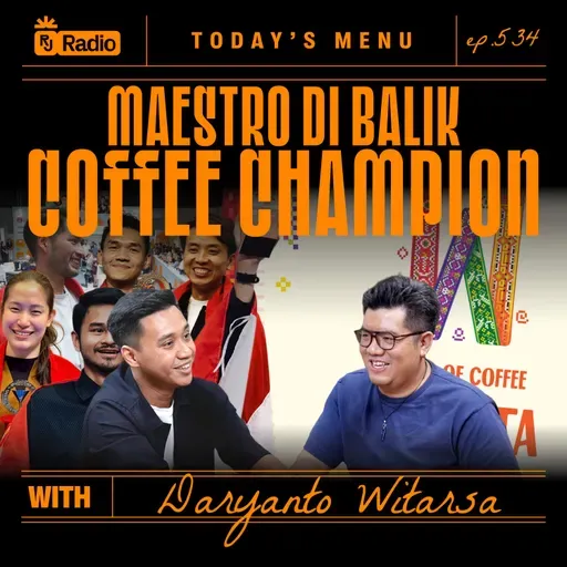 #534 "INI SOSOK DI BALIK COFFEE CHAMPIONS INDONESIA" WITH DARYANTO WITARSA | RAY JANSON RADIO