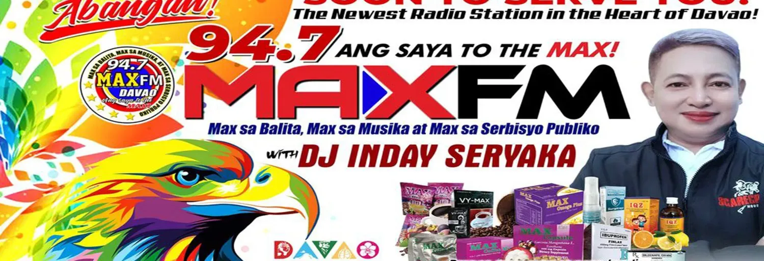 94.7 MAX FM DAVAO CITY