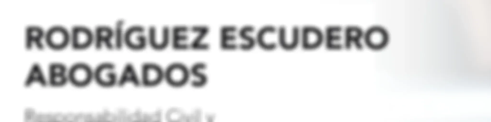 Reclamación de Accidentes de tráfico - Rodríguez Escudero Abogados