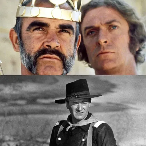 Tres en la carretera - John Huston y John Wayne - 10/05/26