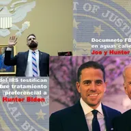 Los Bidens frente a acusaciones del IRS y sobornos por parte de un documento del FBI