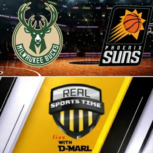 Ep. 20 @RSPORTSTIME|■Live  #NBA Play By Play & REACTION "FIRST HALF"| GAME 3 #NBAFINALS #BUCKS #SUNS #NBA #REALSPORTSTIMEPODCAST