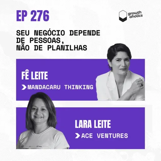 #276 - O crescimento do seu negócio depende de pessoas, não de planilhas | Com Fê Leite - Founder da Mandacaru Thinking 