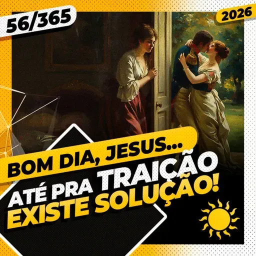 ATÉ PRA TRAIÇÃO EXISTE SOLUÇÃO - Bom dia, Jesus! 56/365 (2026)