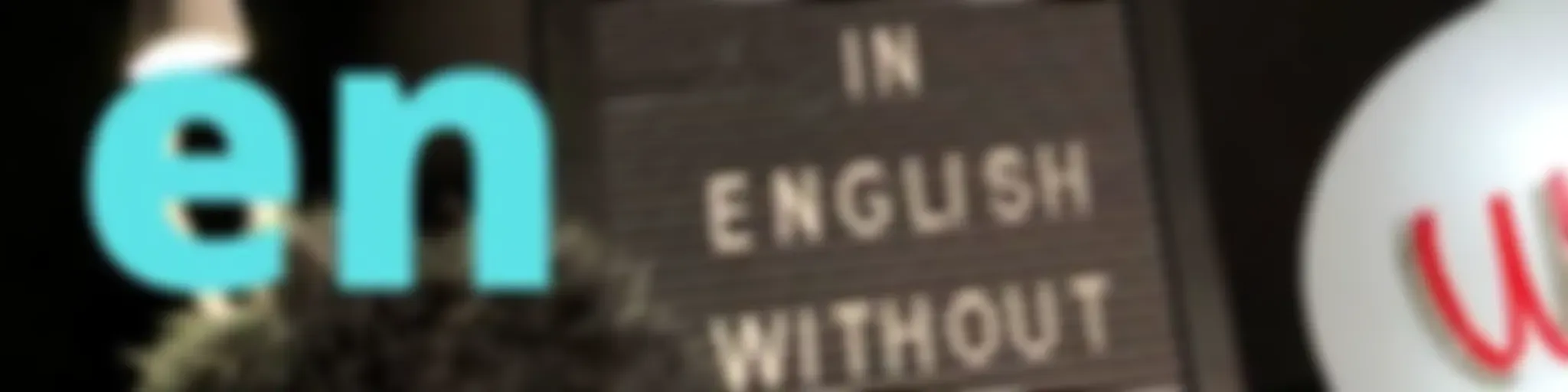 Piensa en Inglés