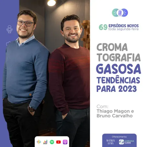 Chroma Cast #69 - Cromatografia Gasosa: Tendências para 2023