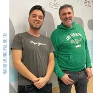 Ent. José Álvarez e Jorge Pimental, da Asociación A Insua - Nadal en Caldelas